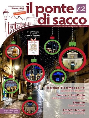 cover image of Il Ponte Di Sacco--dicembre 2018
